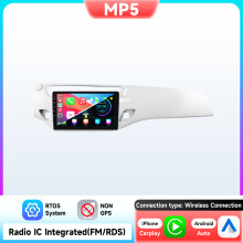 Hizpo Autoradio Android 13, Écran Intelligent 2din, Carplay et Android Auto Sans Fil, GPS, pour Citroën C3 DS3 2010-2016