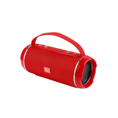 TG116C Enceinte Bluetooth Portable Sans Fil, Format Cube, Rouge