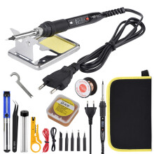 Jcd soldeerbout set, 80W, 220V, met LCD display en verstelbare temperatuur voor laswerk