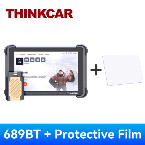 THINKCAR THINKSCAN 689BT, professionele bidirectionele scantool, 8-inch LCD, CANFD en DOIP ondersteuning