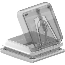 Fiamma Vent 28 F, cobertura para telhado, cristal, 320 x 340 mm, montagem Sandwich