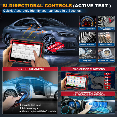 LAUNCH X431 PRO Elite Pro 5, bidirectionele autodiagnosescanner, ECU-codering en sleutelcodering 2