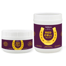 VetNova Red Cell Pellets, suplemento para cavalos, 850 gr, para recuperação muscular e desempenho