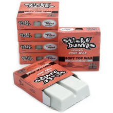 STICKY BUMPS Cera para Softboard Warm/Tropical, 85g, para águas acima de 20C