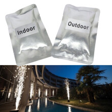Lot de 8 sacs de poudre de titane 200g pour machine à étincelles froides intérieur