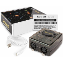 BeamZ Light Rider ESA2, interface USB WiFi DMX, para PC Android e iPad, 128 canais, preto