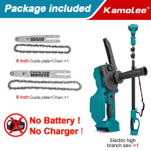 Kamolee elektrische snoeischaar, draadloos, 8 inch, voor fruitbomen