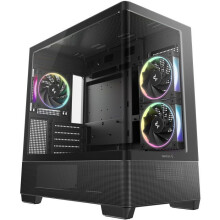 PC-Gehäuse - DEEPCOOL - CG380 3F CURVE - Mid Tower - Micro-ATX - 3 enthaltene ARGB-Lüfter