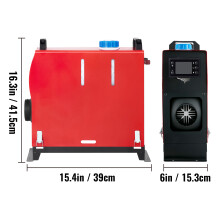 SucceBuy Chauffage Diesel 8KW 12V, avec Télécommande et Écran LCD, pour Camping-car, Voiture et Bateau