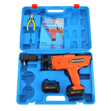 Machine Ă ligaturer automatique pour barres d'acier, 12V 4500mAh, orange, pour construction