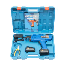 Machine Ă ligaturer de barres d'armature automatique, 12V, 4500mAh, Bleu, pour construction
