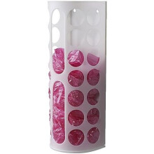 Ikea dispensador de sacos de plástico, 58 x 51 x 1 cm, branco