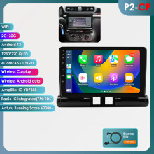 Autoradio Android 13, Écran 9 pouces, 4 Cœurs 2G 32G, Carplay Sans Fil, Pour Citroen C3 Aircross C4