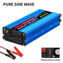 Reiner Sinus-Wechselrichter, 12V auf 220V, 3000W, DC-zu-AC Spannungswandler für Auto