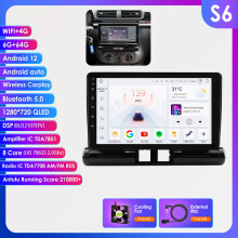 Autoradio Android 13 pour Citroen C3 Aircross et C4 Aircross, Écran 9 pouces, 8 cœurs, 6 Go RAM, 64 Go, Carplay Sans Fil