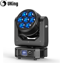 U'King Bee's Eye bewegende kop DJ LED-verlichting, 300W, DMX en geluidsgestuurd voor evenementen