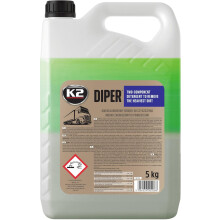K2 Desengrasante Concentrado de 2 Componentes, 5L, para limpeza de metal, alumínio e lonas