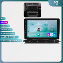 Autoradio Android 13 pour Citroen C3 Aircross C4, Écran 9 pouces, 2G 32G, Carplay sans fil, Caméra 360, 2Din