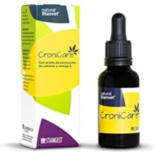 STANGEST S.L. Cronicare, suplemento alimentar com extrato de cannabis e omega 3, 30 ml, para cães e gatos