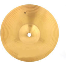 IRIN prato de bateria Splash, 8 polegadas, latão dourado, para instrumentos de percussão profissionais