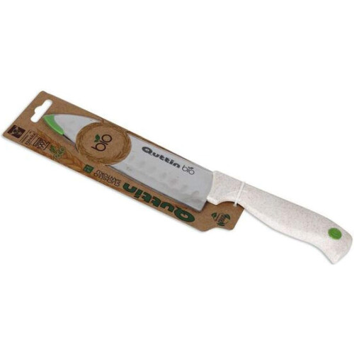 Quttin Cuchillo Santoku, Multicolor, 16.5 cm