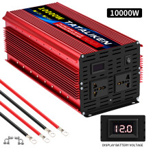 Reiner Sinus-Wechselrichter, 12V auf 220V, 10000W, DC-zu-AC-Spannungswandler für Auto
