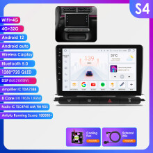 Autoradio Android 13, Écran 9 pouces, 8 cœurs, 4G, 32G, CarPlay sans fil, pour Citroën C3 Aircross