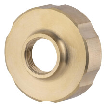 AROZ Adaptador de Tanque S60, com grelha de filtro e saída fêmea 3/4, para depósitos IBC e bidões