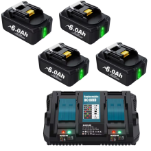 Batterie Makita BL1830 18V 6.0Ah Lithium Ion avec chargeur pour outil électrique