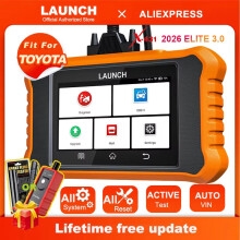 LAUNCH X431 Elite V3.0, bidirectionele OBD2 scanner, volledige systeemdiagnose voor Toyota en Lexus