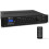 Power Dynamics PRM120, amplificador 100V 120W, Bluetooth 4.2, 4 entradas de linha e microfone, formato rack 19 polegadas 2U 1