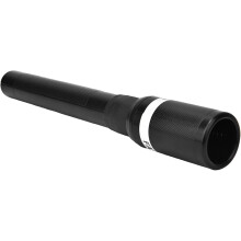 Alomejor Extensor de Taco de Billar, Plástico, Preto, Ajustável, 30 x 4,5 x 3,5 cm