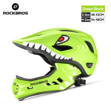 ROCKBROS kinderfietshelm, M (54-58 cm), slagvaste integraalhelm met ventilatieopeningen