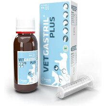 Vetgastril, protetor gástrico para cães e gatos, 50 ml, com hidróxido de alumínio e glicose