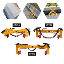 XYT-F Heftransporttang, 325 Kg, Geel, van legeringstaal voor het hijsen van hout en planken