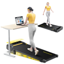Toputure Tapis de course électrique pliable TP3, vitesse 10 km/h, inclinaison 9%, contrôle application, pour maison et bureau