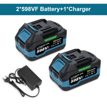 Gisam Batterie Lithium-ion Rechargeable 18V 4.0Ah et 4.5Ah pour Perceuse et Visseuse Makita