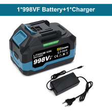 Gisam Batterie Lithium-ion Rechargeable 4,5Ah 18V, pour Perceuse et Visseuse Makita