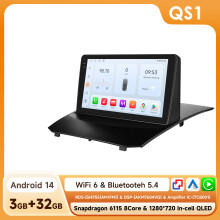 Lecteur de voiture Android pour Ford Fiesta 2009-2017, 8 cœurs 3G 32G, Multimédia GPS CarPlay WiFi DSP