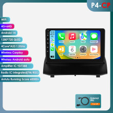 Autoradio Multimédia Android pour Ford Fiesta 2009-2017, GPS, Carplay, WiFi, DSP, 4 Go RAM + 64 Go Stockage