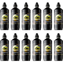 Farmlight Lampoli, conjunto de 12 garrafas de 1 litro de óleo transparente para lâmpadas, castanho