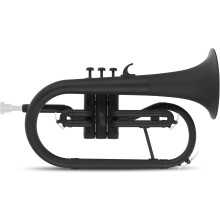 Cantabile Classic KFL-30MS, fliscorno em Bb, plástico ABS, preto mate