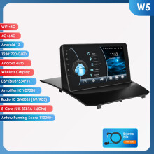 Autoradio Multimedia 2din pour Ford Fiesta Mk7 2009-2017, CarPlay sans fil, Android Auto, GPS, WiFi, 4G, 8 Cœurs