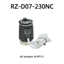 Beok Zone verwarmingssysteem, thermostaatregelaar met 8 zones, met actuator voor watervloer en gasboiler