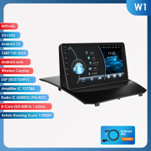 Autoradio Multimédia 2din pour Ford Fiesta Mk7 2009-2017, CarPlay Sans Fil, GPS, WiFi, 4G, 8 Cœurs