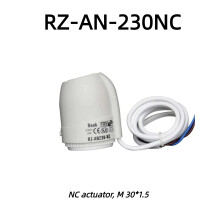 Beok Zone Verwarmingssysteem, Thermostaatregelaar, 8 zones, met RZ230 NC Actuator