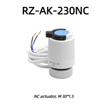 Beok Zone thermostaatregelaar, 8 zones, met actuator, voor watervloer en gasboiler