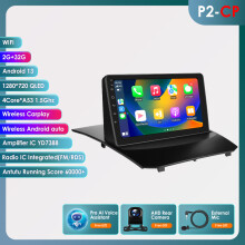 Autoradio Android pour Ford Fiesta 2009-2017, Multimédia Vidéo GPS Intelligent, Carplay WIFI DSP