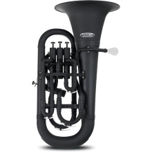 Classic Cantabile Euphónio Bb, série MardiBrass, plástico ABS, preto mate