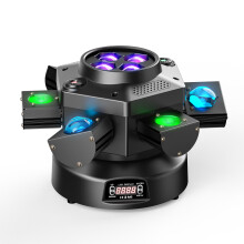 Yiflamefly bewegende kop DJ verlichting, 150W, 6 armen, RGBW 4-in-1 LED, DMX512 voor evenementen